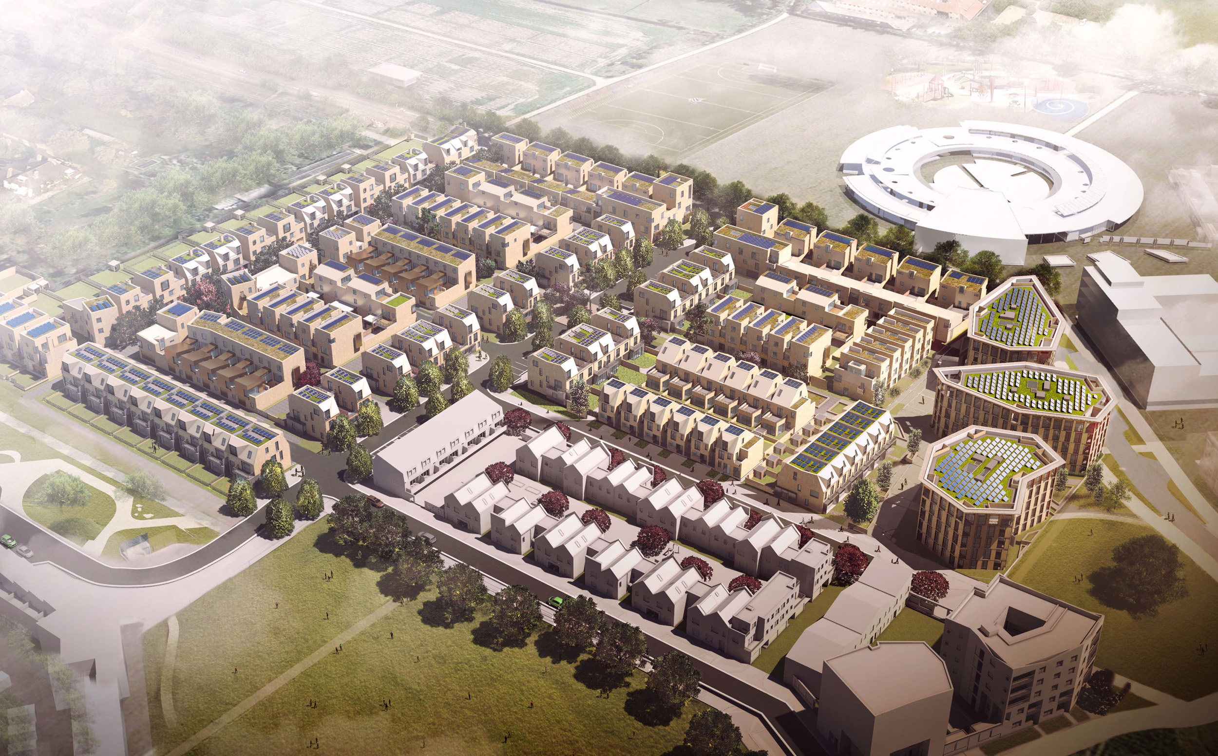 Planning granted at North West Cambridge development Alison Brooks